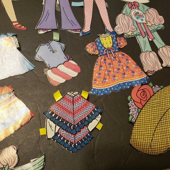 Whitman Angelique Paper Doll With Original Box Ephemera Vintage 1971 - Picture 4 of 12